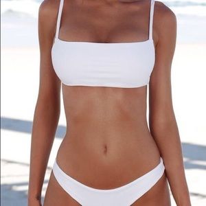 White bikini